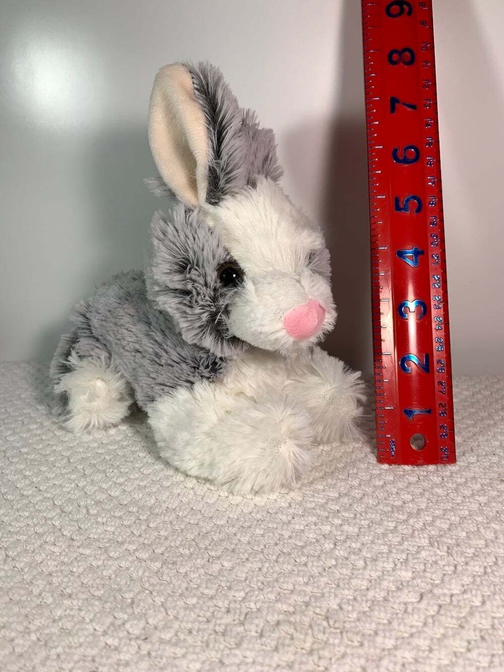 Fluffy grey bunny Plush